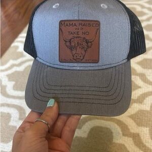 Mama raised me to take no bull youth hat